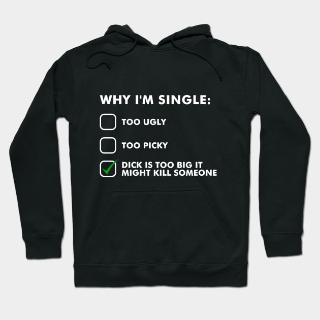 Reasons why I'm single Hoodie by NotoriousMedia